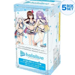 BUSHIROAD Weiss Schwarz*Weiss Schwarz Hololive Production Summer Collection Premium Booster Box TCG