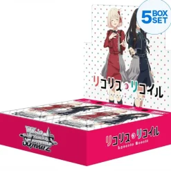 BUSHIROAD Weiss Schwarz Lycoris Recoil Booster Pack Box TCG JAPAN OFFICIAL