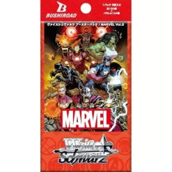 BUSHIROAD Cards*Weiss Schwarz Marvel Vol.2 Booster Pack Plus Box TCG JAPAN OFFICIAL