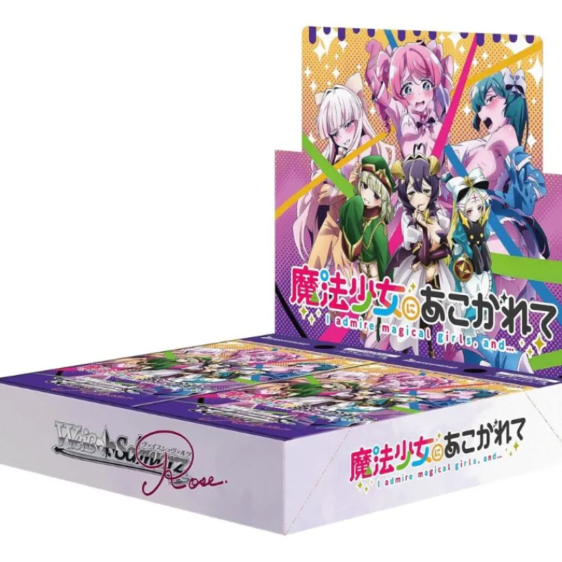 Bushiroad Cards*Weiss Schwarz Rose Gushing over Magical Girls Booster Pack Box TCG JAPAN