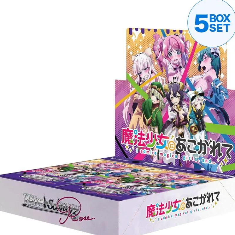 Bushiroad Cards*Weiss Schwarz Rose Gushing over Magical Girls Booster Pack Box TCG JAPAN