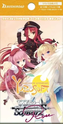 Bushiroad Cards*Weiss Schwarz Rose Yuzu Soft Booster Pack Box TCG JAPAN OFFICIAL