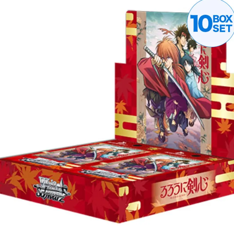 BUSHIROAD Cards*Weiss Schwarz Rurouni Kenshin Meiji Swordsman Romantic Story Booster Pack TCG
