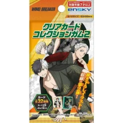 Ensky Cards*Wind Breaker Clear Card Collection Gum 2 First Press Limited Booster Box TCG
