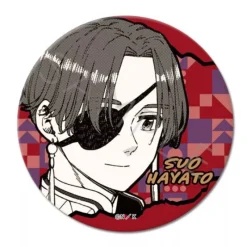 SYNC INNOVATION Wind Breaker 3way Tin Badge Hayato Suo JAPAN OFFICIAL