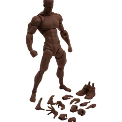 WIND TOYS Figure*Super Posable Figure Male Body Black 1/12 Action Figure JAPAN OFFICIAL