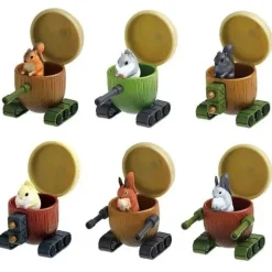 Yell Figure|Capsule Toy*Donguri Tank Figure Set of 6 Capsule Toy JAPAN OFFICIAL
