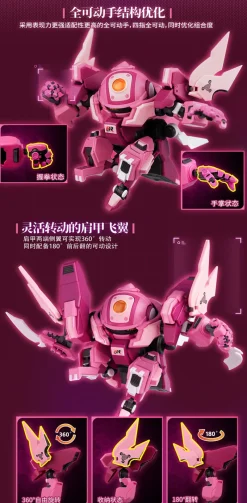 Yilichuangwan Fruity ROBO Peach Surfer Model Kit JAPAN OFFICIAL