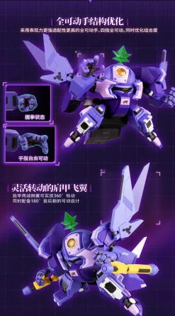 Yilichuangwan Figure*Fruity ROBO Turbo Grape Model Kit JAPAN OFFICIAL