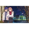 Curtain Damashii Yomogi Asanaka & Yume Minami Winter Date New Illustration Rubber Mat JAPAN