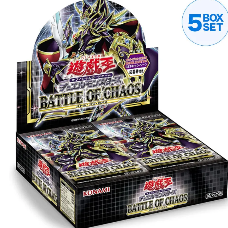 Konami Cards|Yu-Gi-Oh Pack*Yu-Gi-Oh OCG Duel Monsters BATTLE OF CHAOS BOX JAPAN OFFICIAL ZA-16