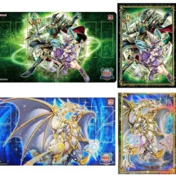 Konami Yu-Gi-Oh 25th Magicians of Bonds and Unity Duel Set Playmat with Sleeves 100 pcs