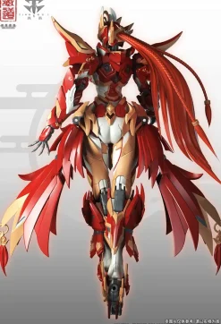 ZEN Of Collectible Figure*CD-03 Four Holy Beasts Vermilion Bird Alloy Action Figure
