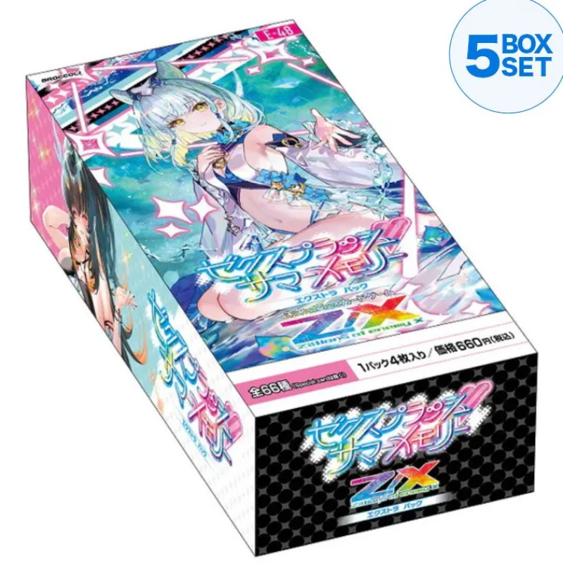 Broccoli Cards*Z/X Zillions Of Enemy Splash Summer Memory Booster Pack Box TCG JAPAN OFFICIAL