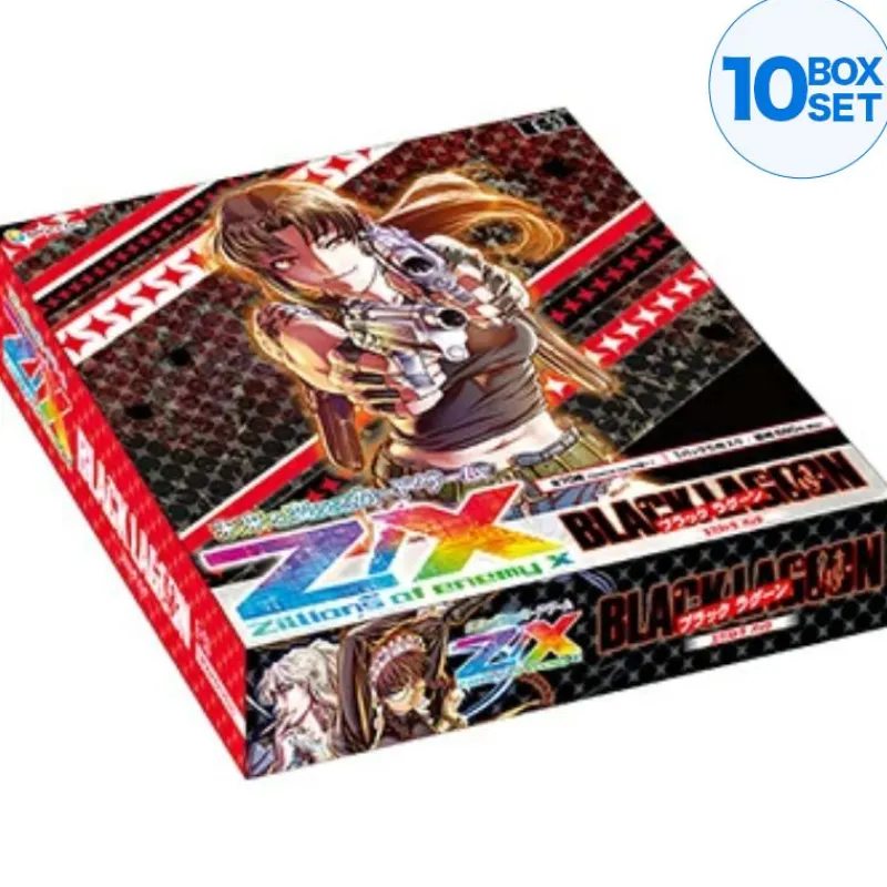 Broccoli Cards*Z/X Zillions of enemy X Black Lagoon E-53 Booster Pack Box TCG JAPAN OFFICIAL